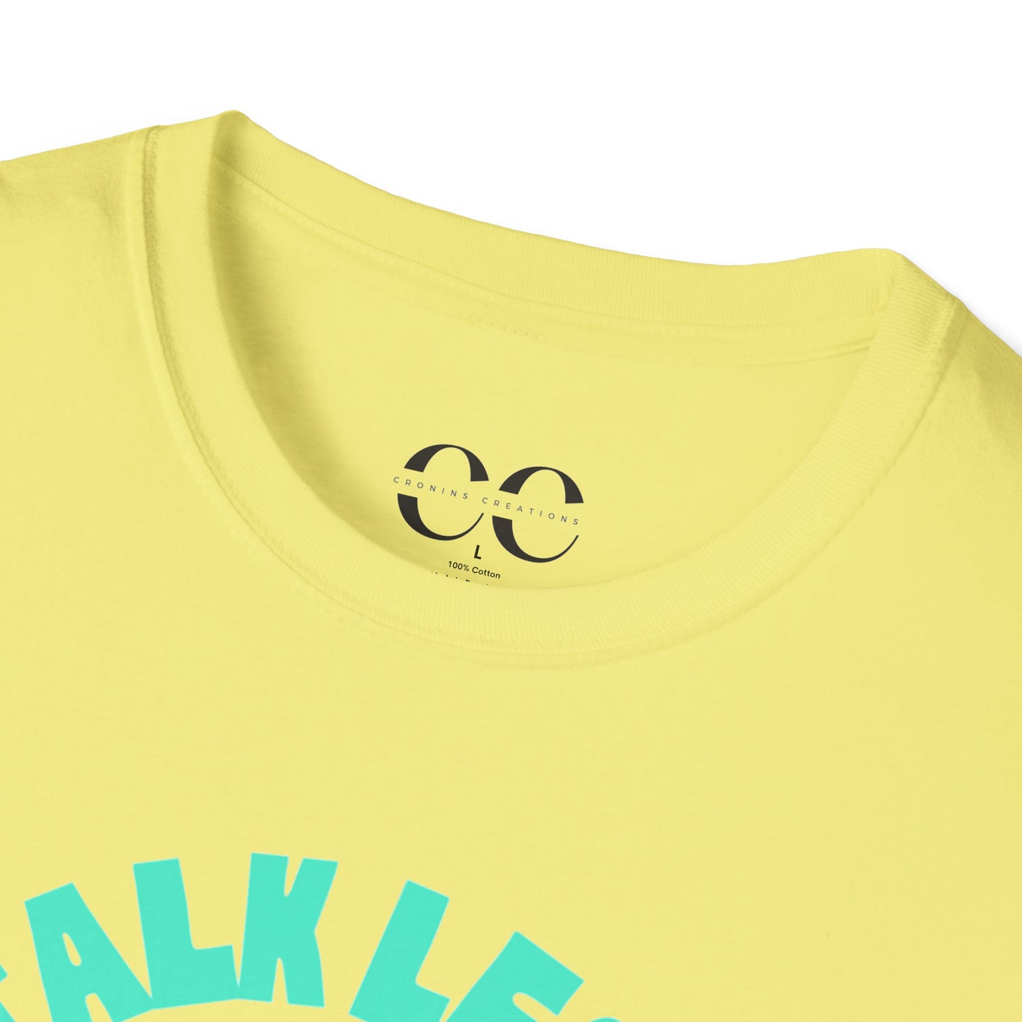 Talk Less Travel More- Blue