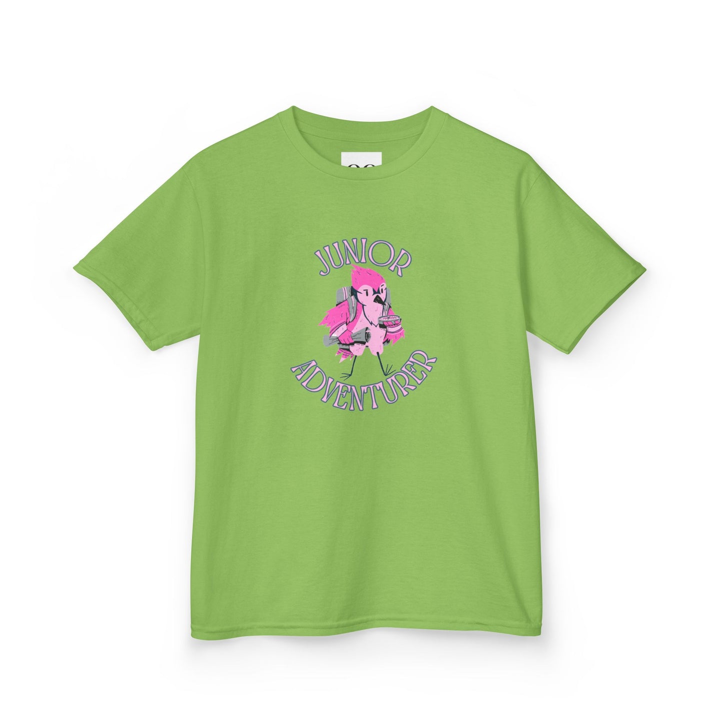 Kids Tee- Junior Adventurer- Pink