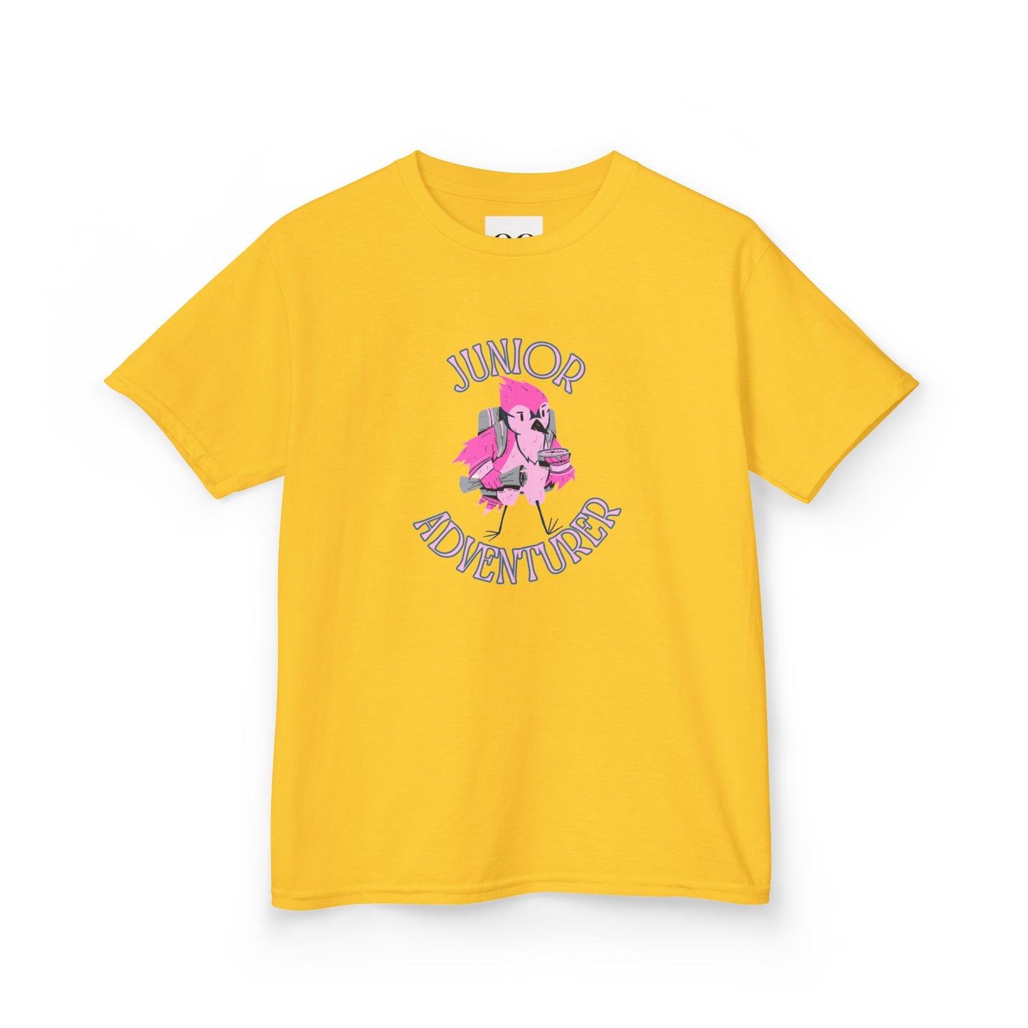 Kids Tee- Junior Adventurer- Pink