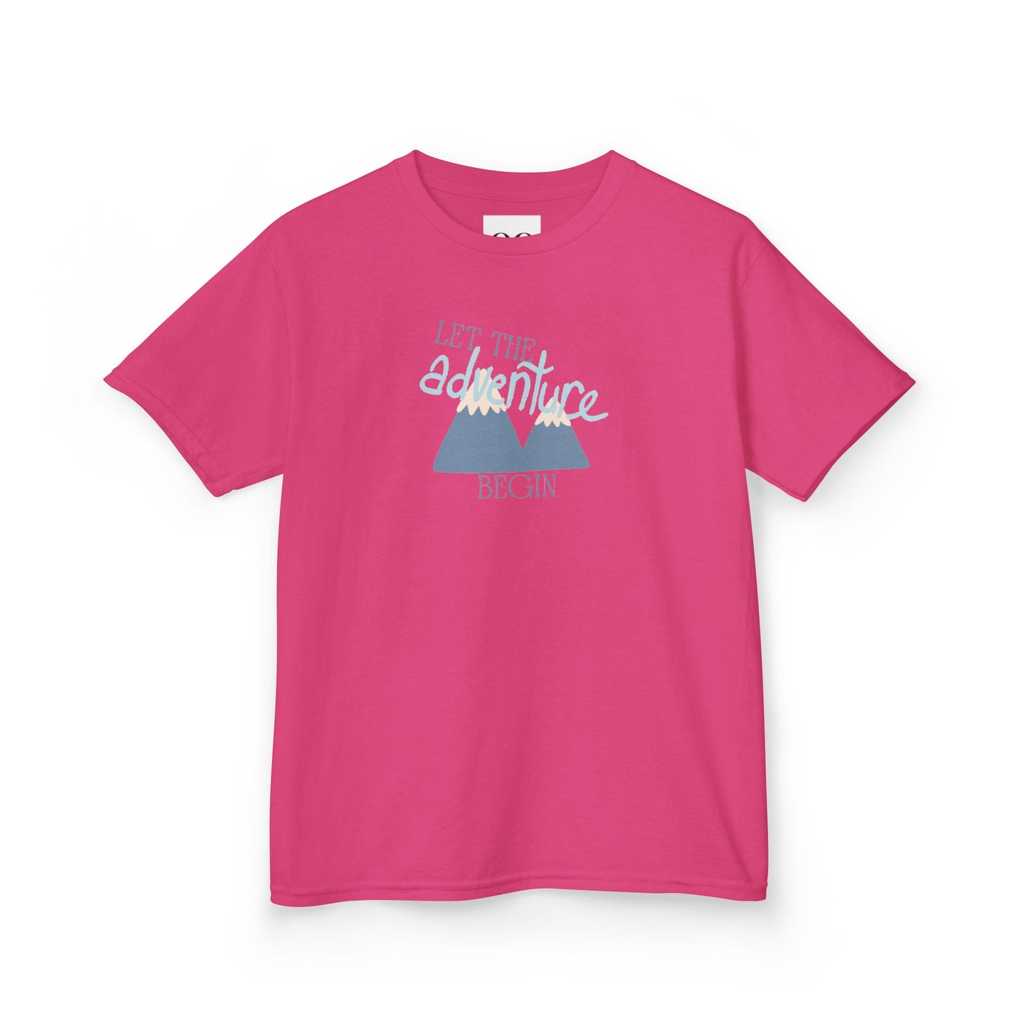 Kids Tee - Let the Adventure Begin- Blue