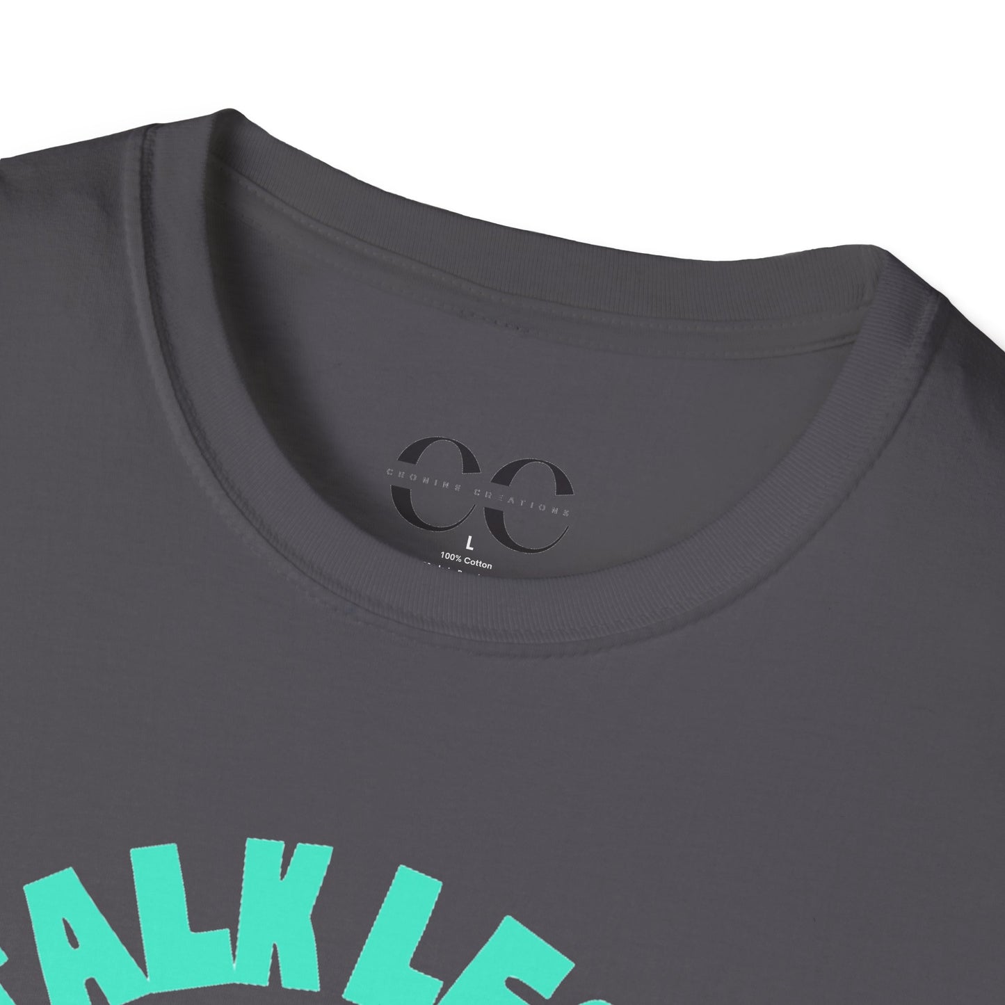 Talk Less Travel More- Blue