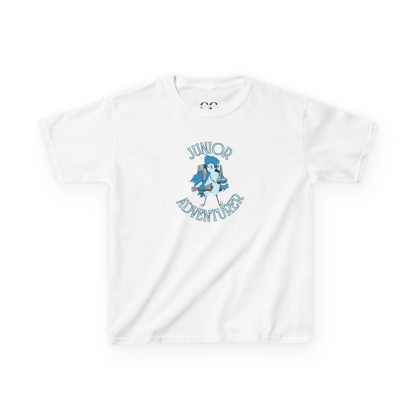 Kids Tee- Junior Adventurer- Blue