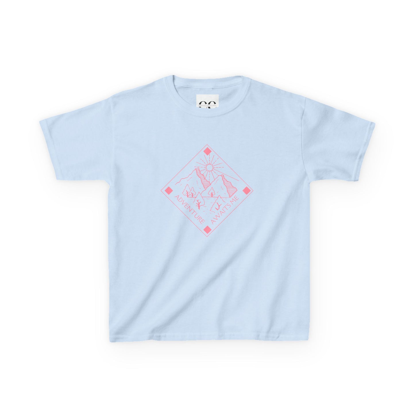 Adventure Awaits Me- Kids Tee, Fun Cotton T-Shirt for Storm Lovers, Ideal for Birthdays, Everyday Wear, Cute Gift, Customize