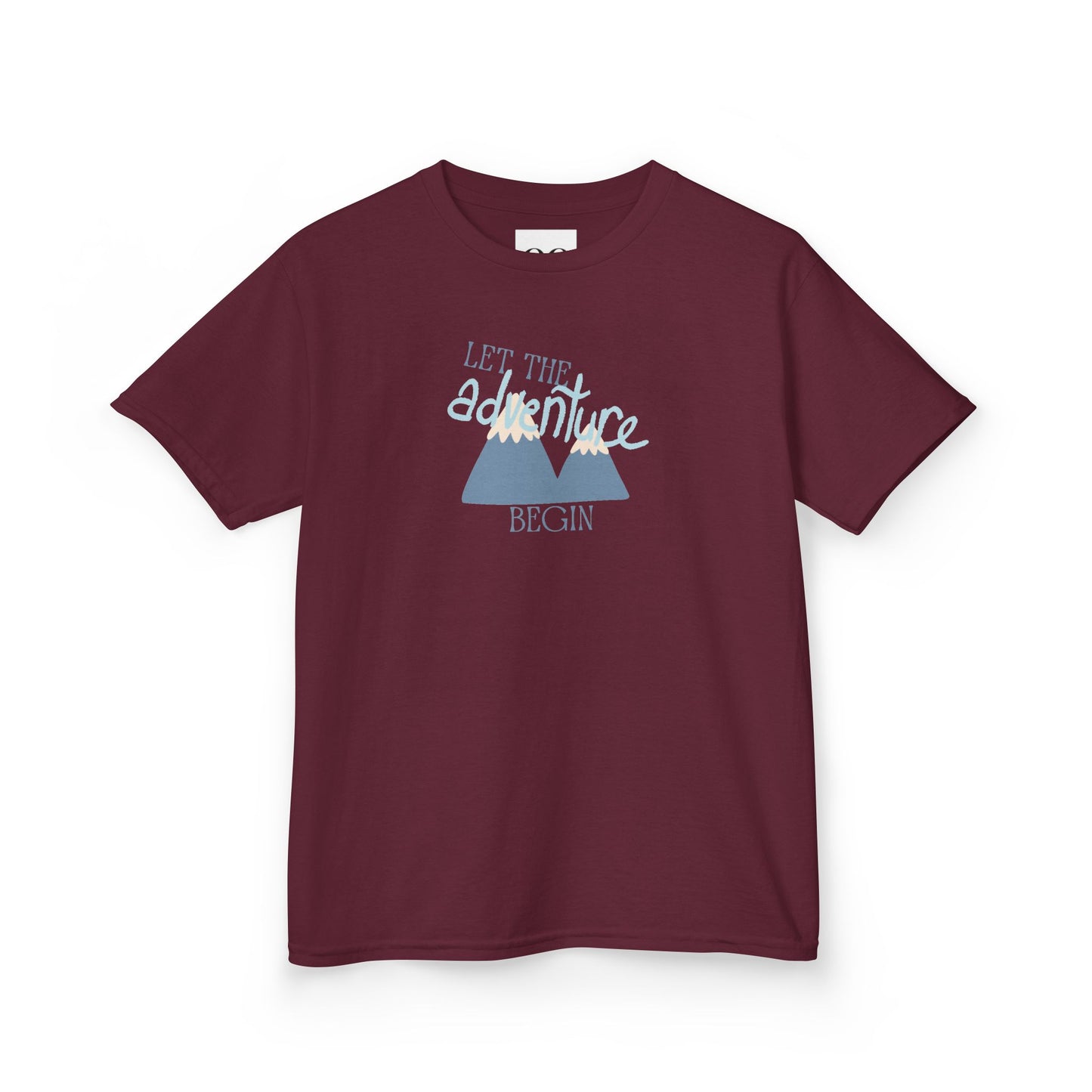 Kids Tee - Let the Adventure Begin- Blue