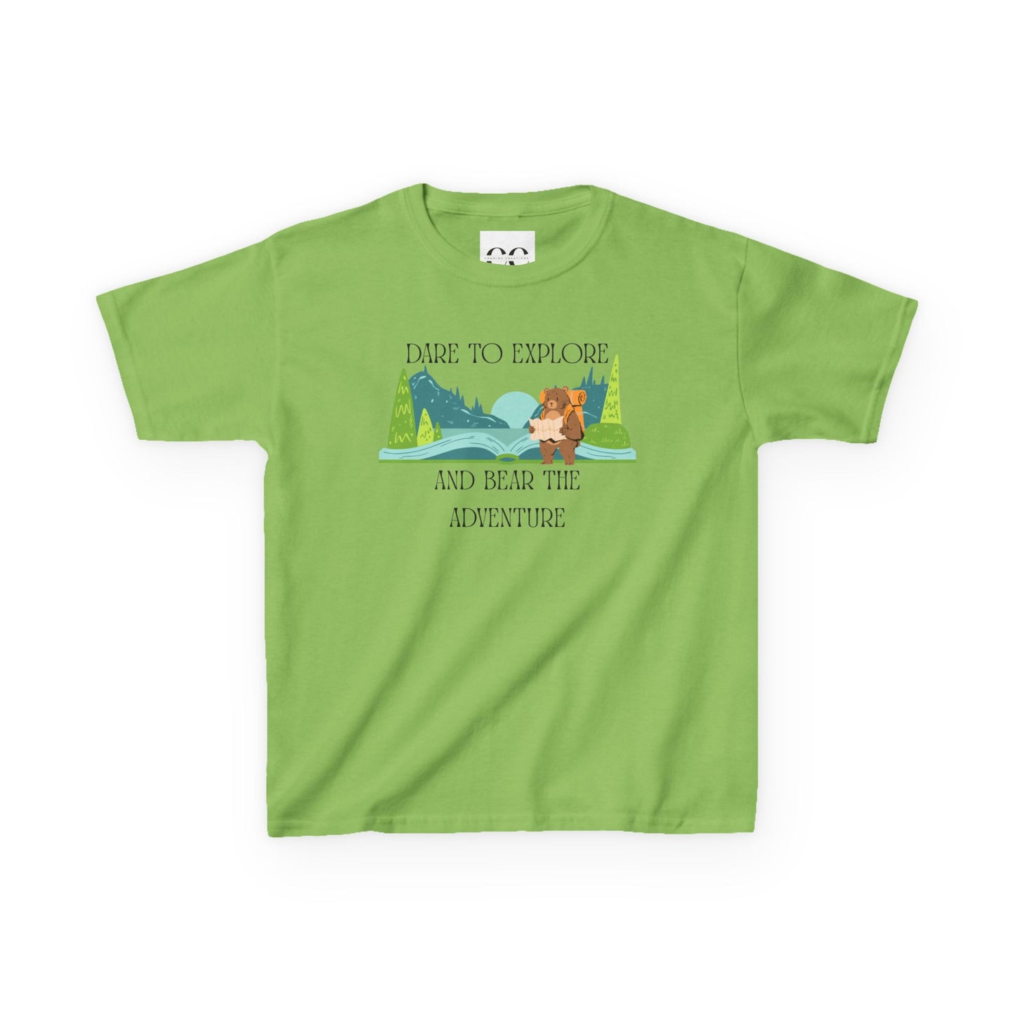 Kids Tee - Dare to Explore Adventure Kids Shirt