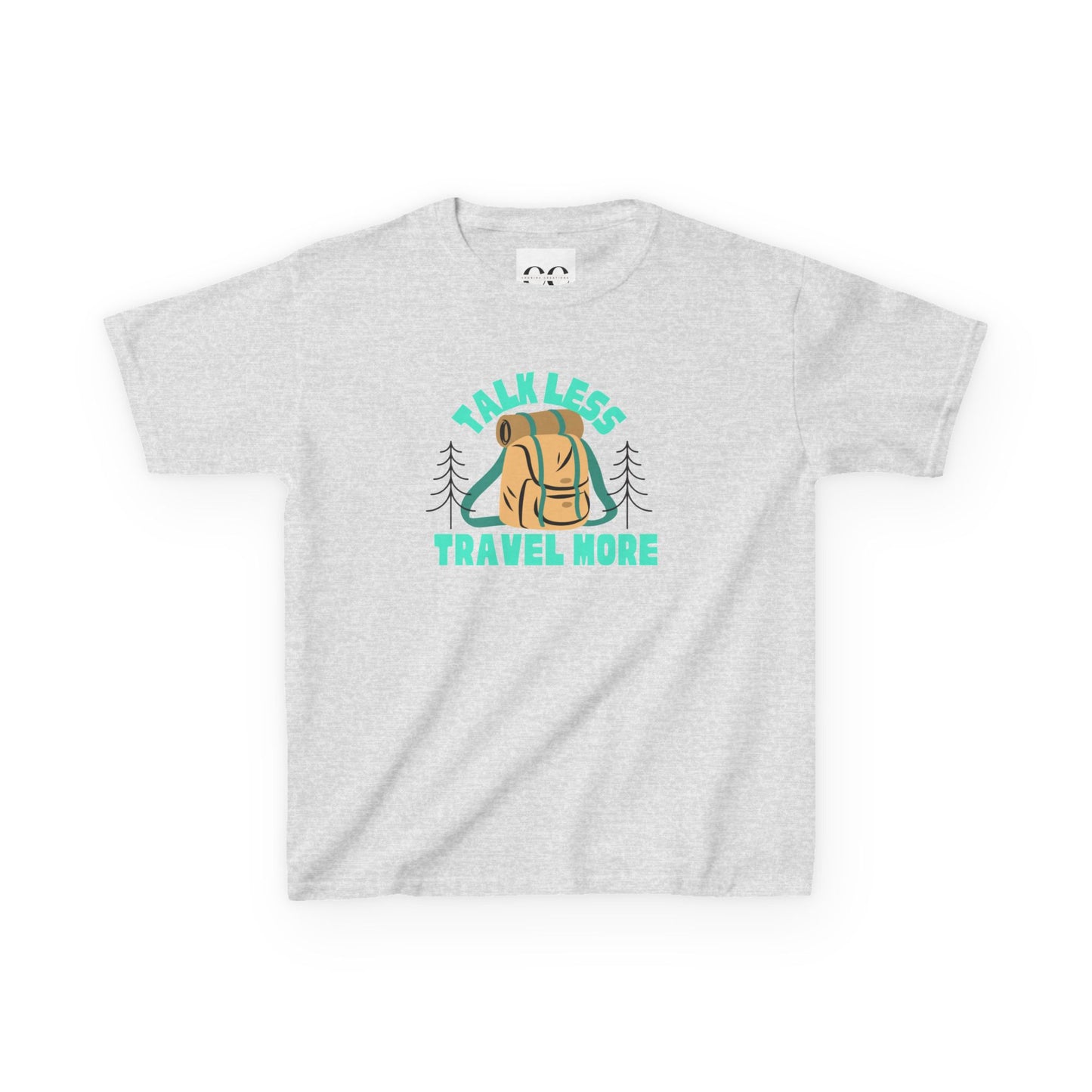Kids Tee - 'Talk Less Travel More' Design