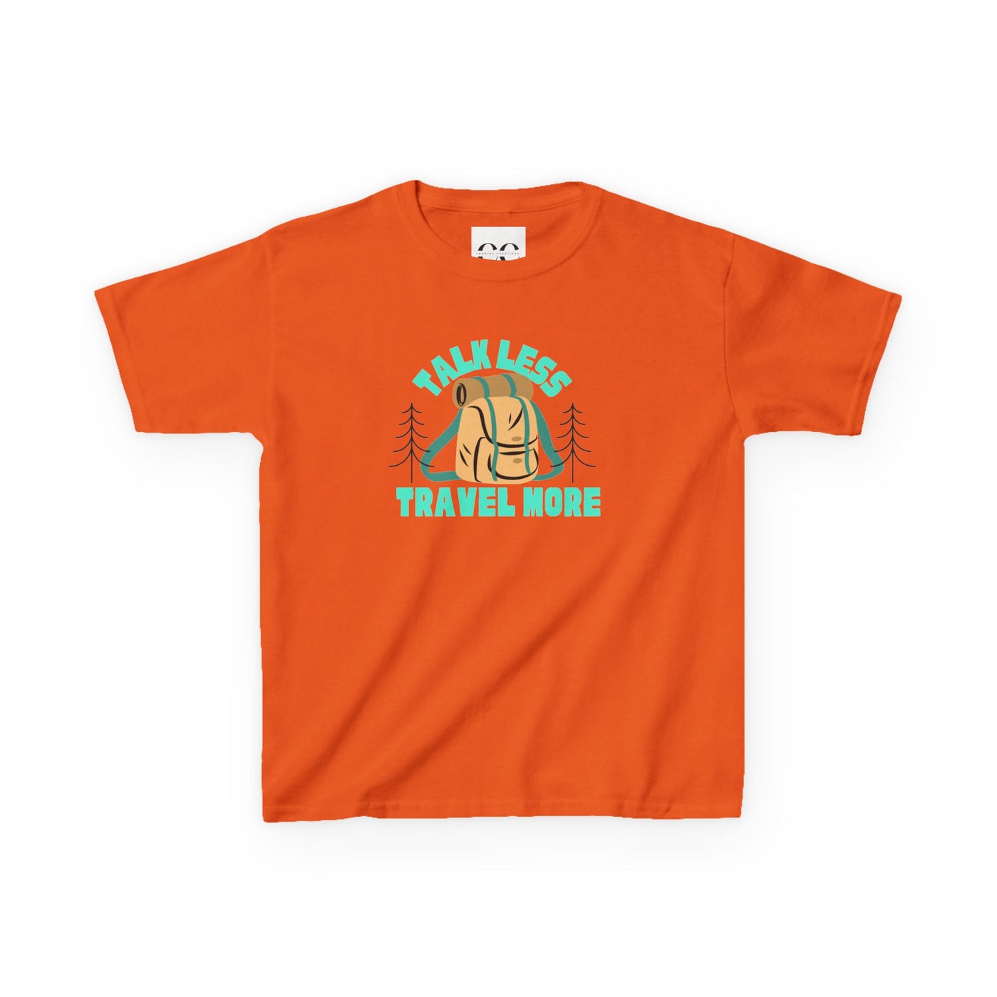 Kids Tee - 'Talk Less Travel More' Design