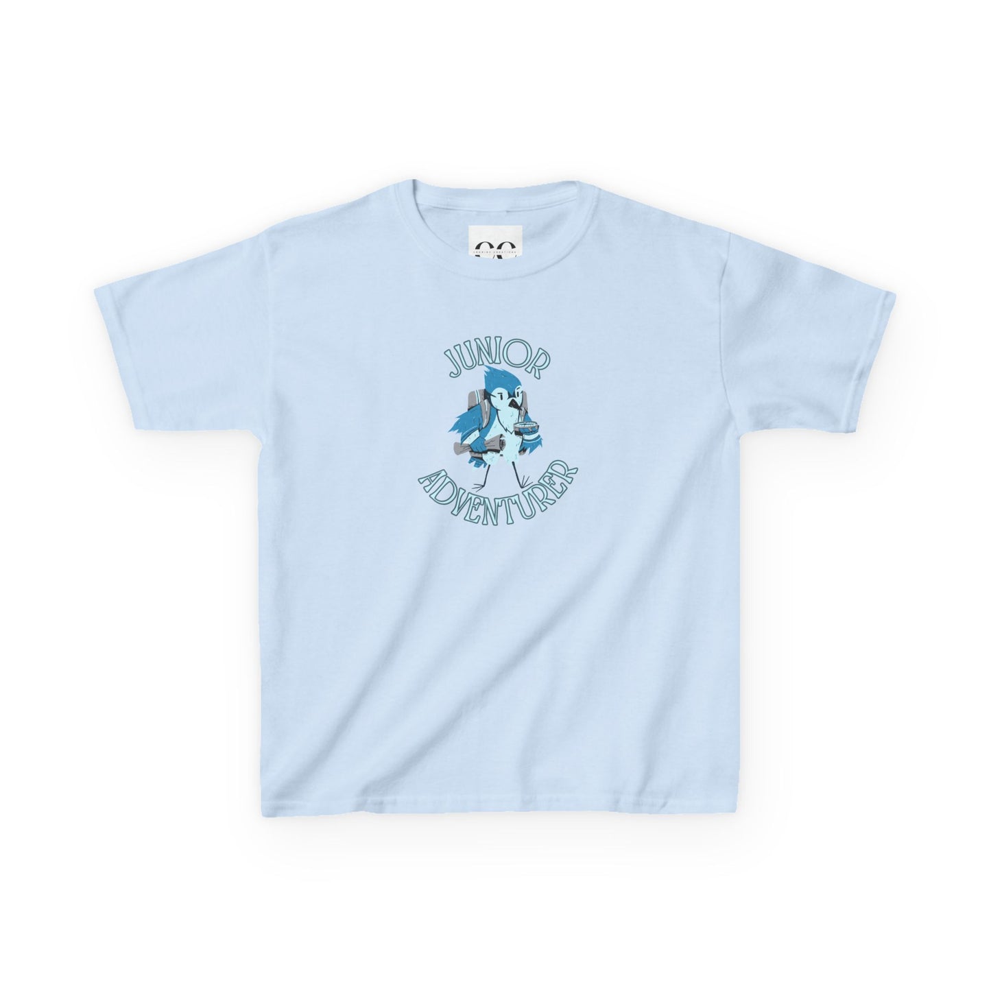 Kids Tee- Junior Adventurer- Blue
