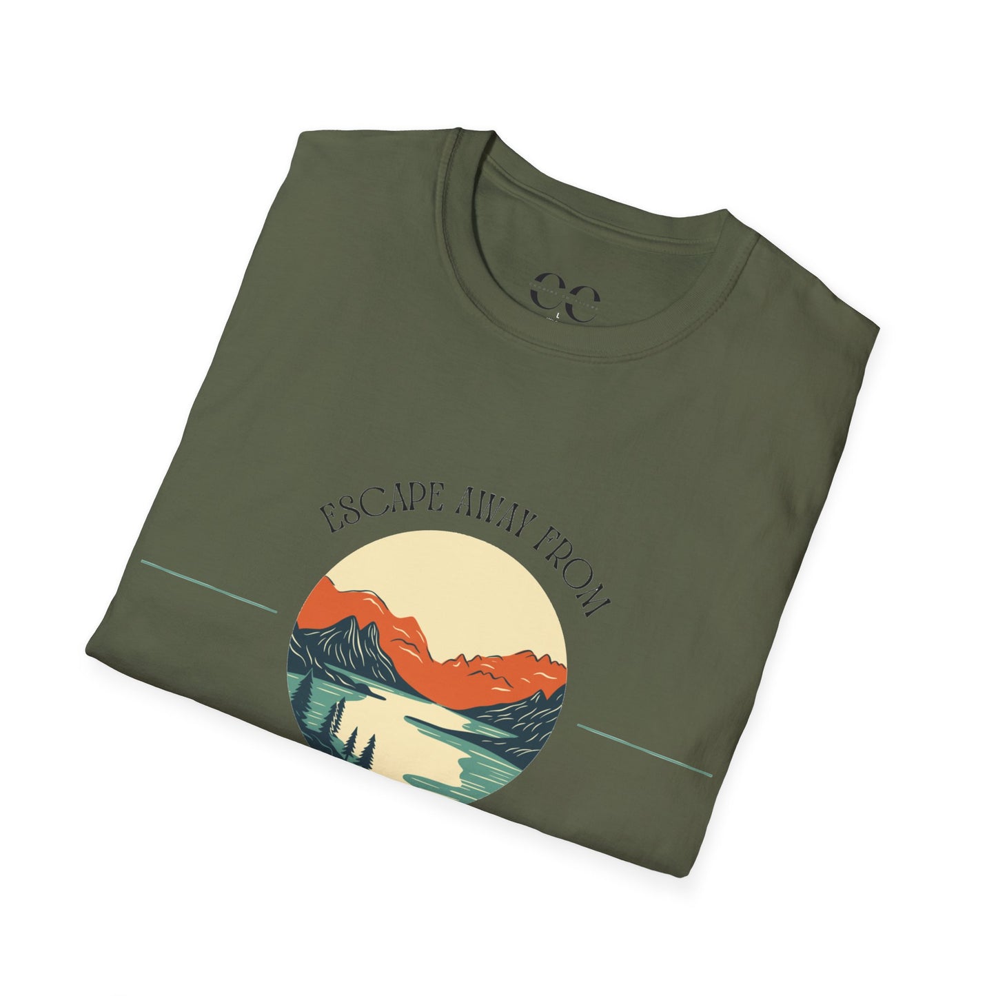 Escape Away Softstyle T-Shirt