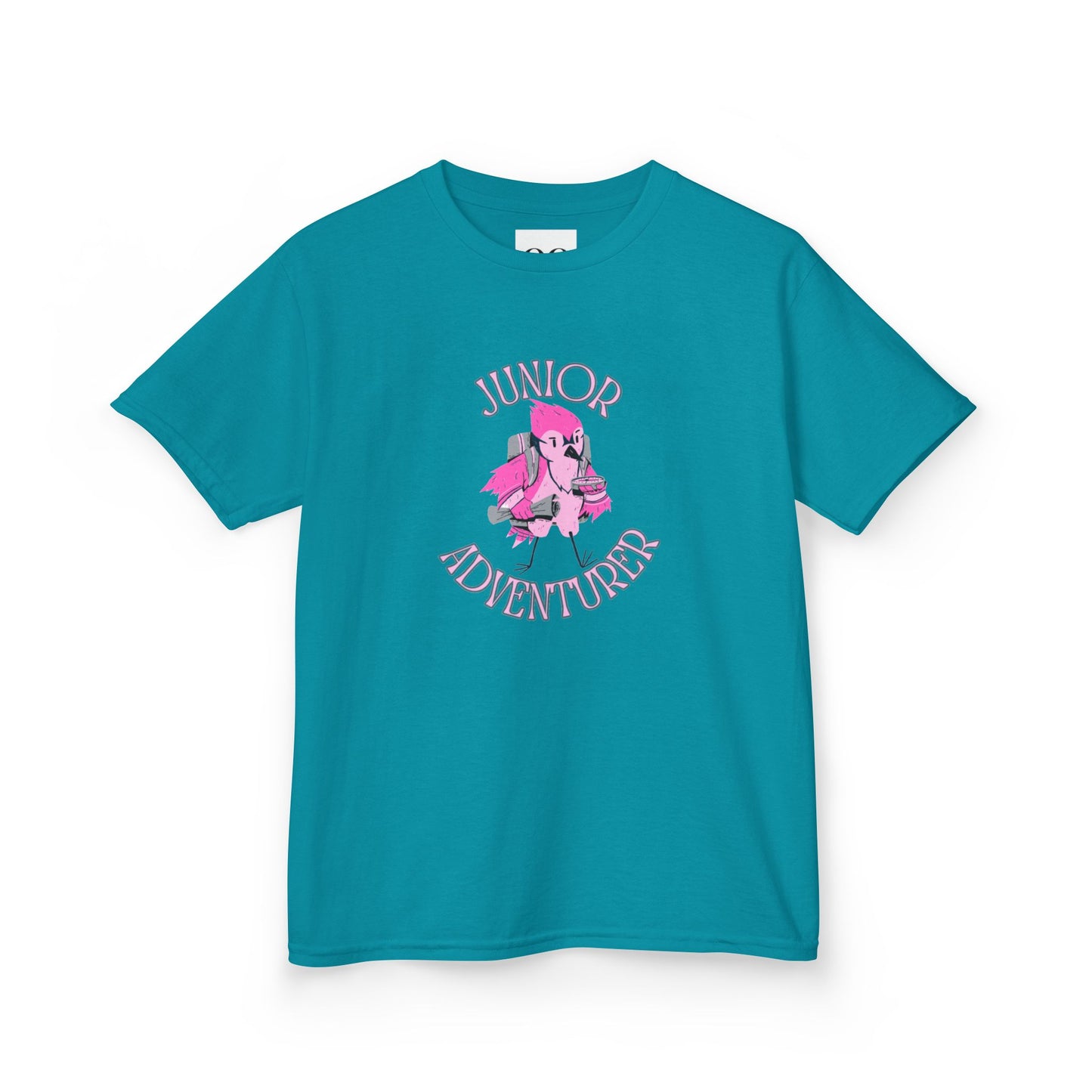 Kids Tee- Junior Adventurer- Pink