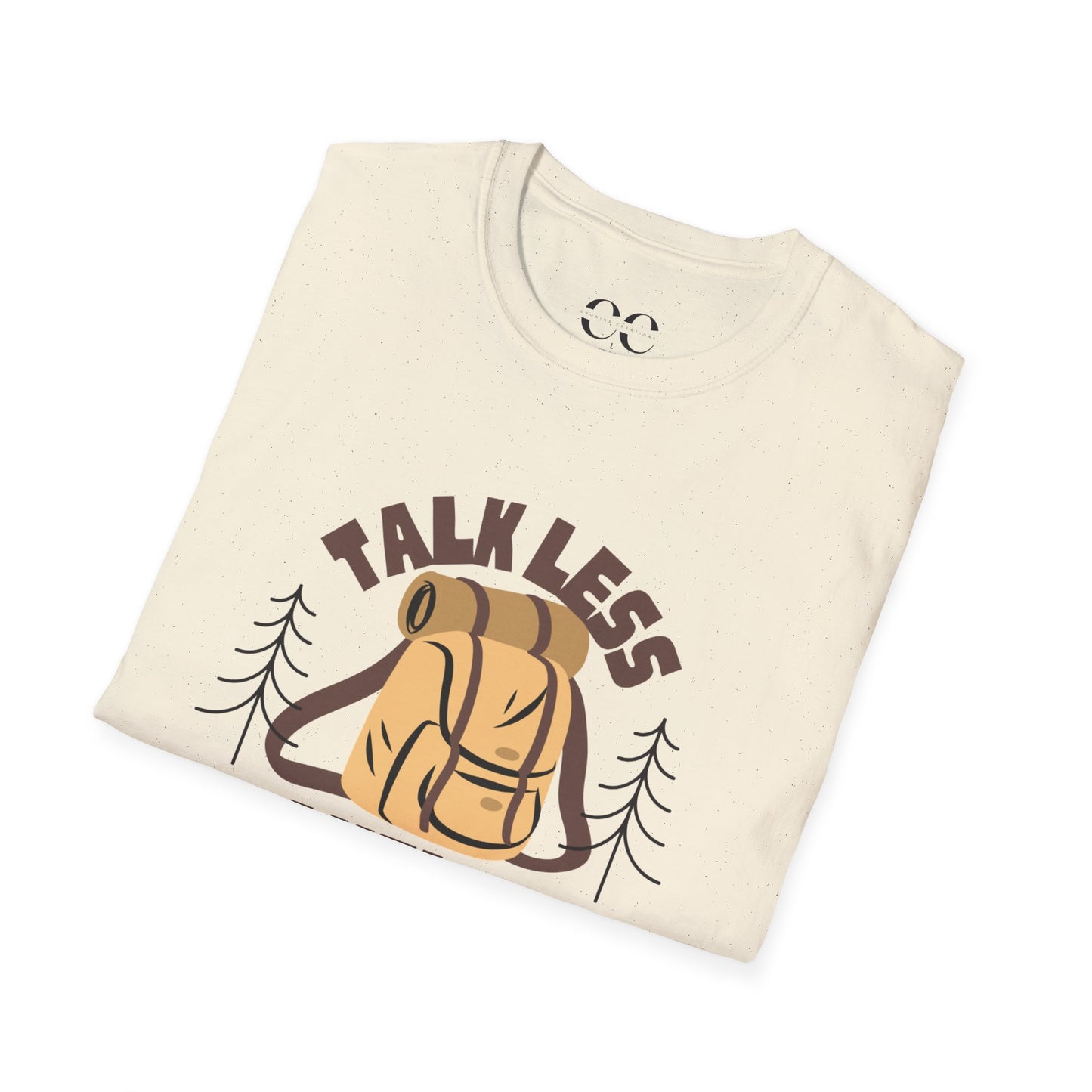 Talk Less Travel More- Brown