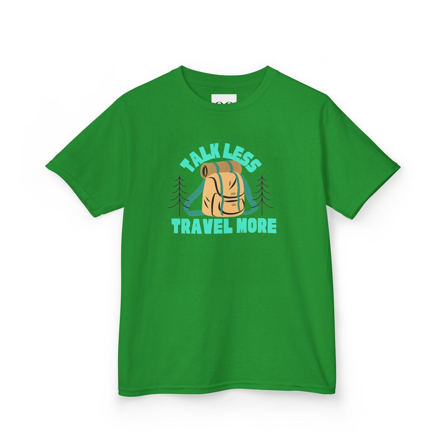 Kids Tee - 'Talk Less Travel More' Design
