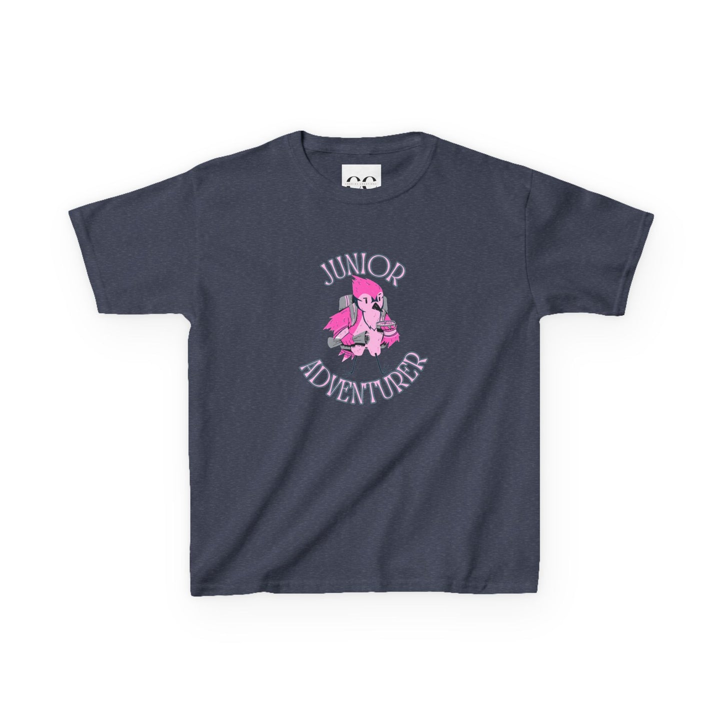 Kids Tee- Junior Adventurer- Pink
