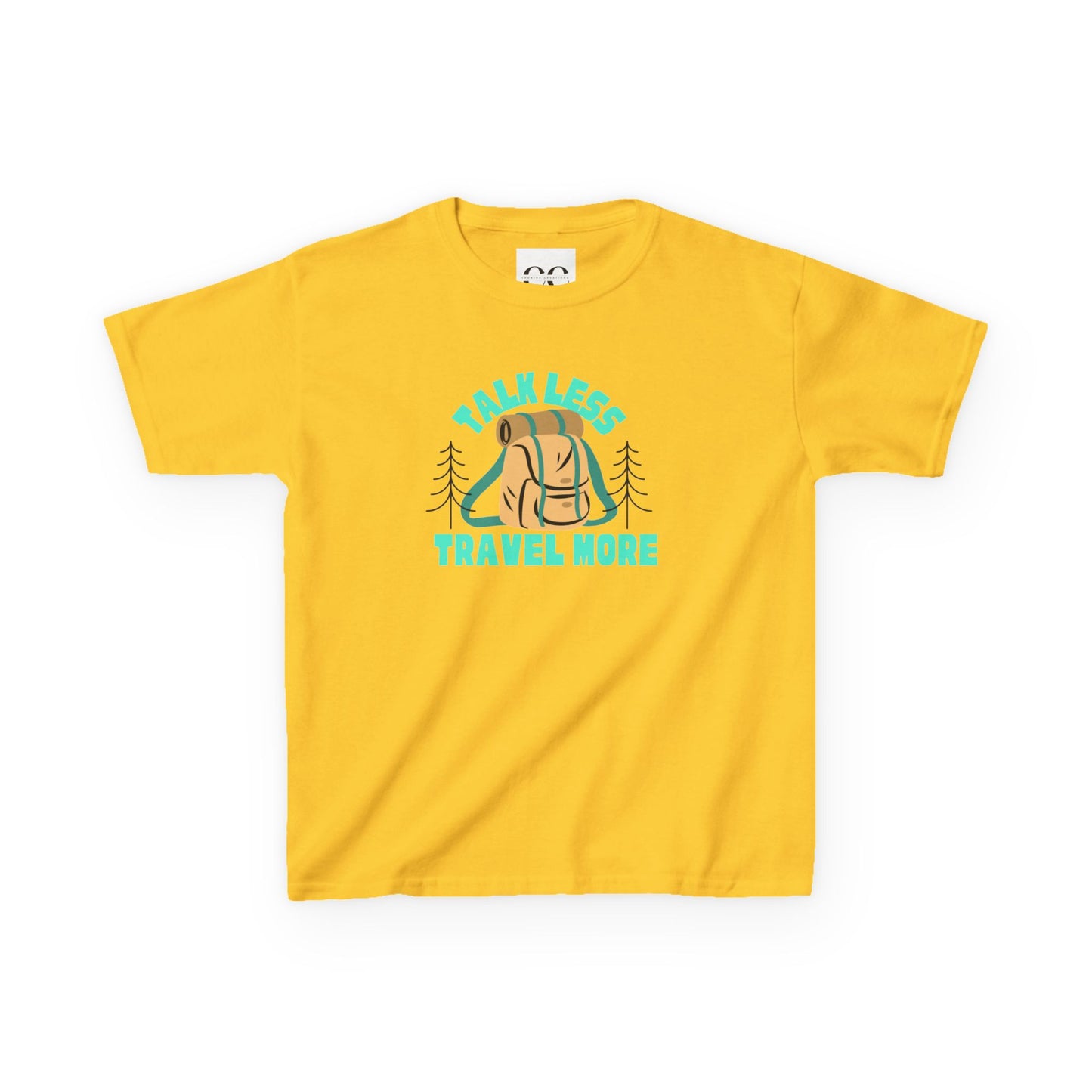 Kids Tee - 'Talk Less Travel More' Design