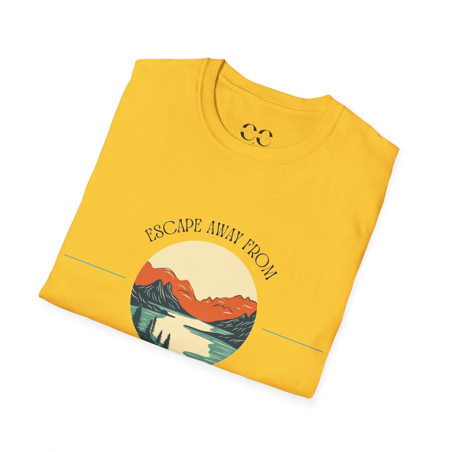 Escape Away Softstyle T-Shirt