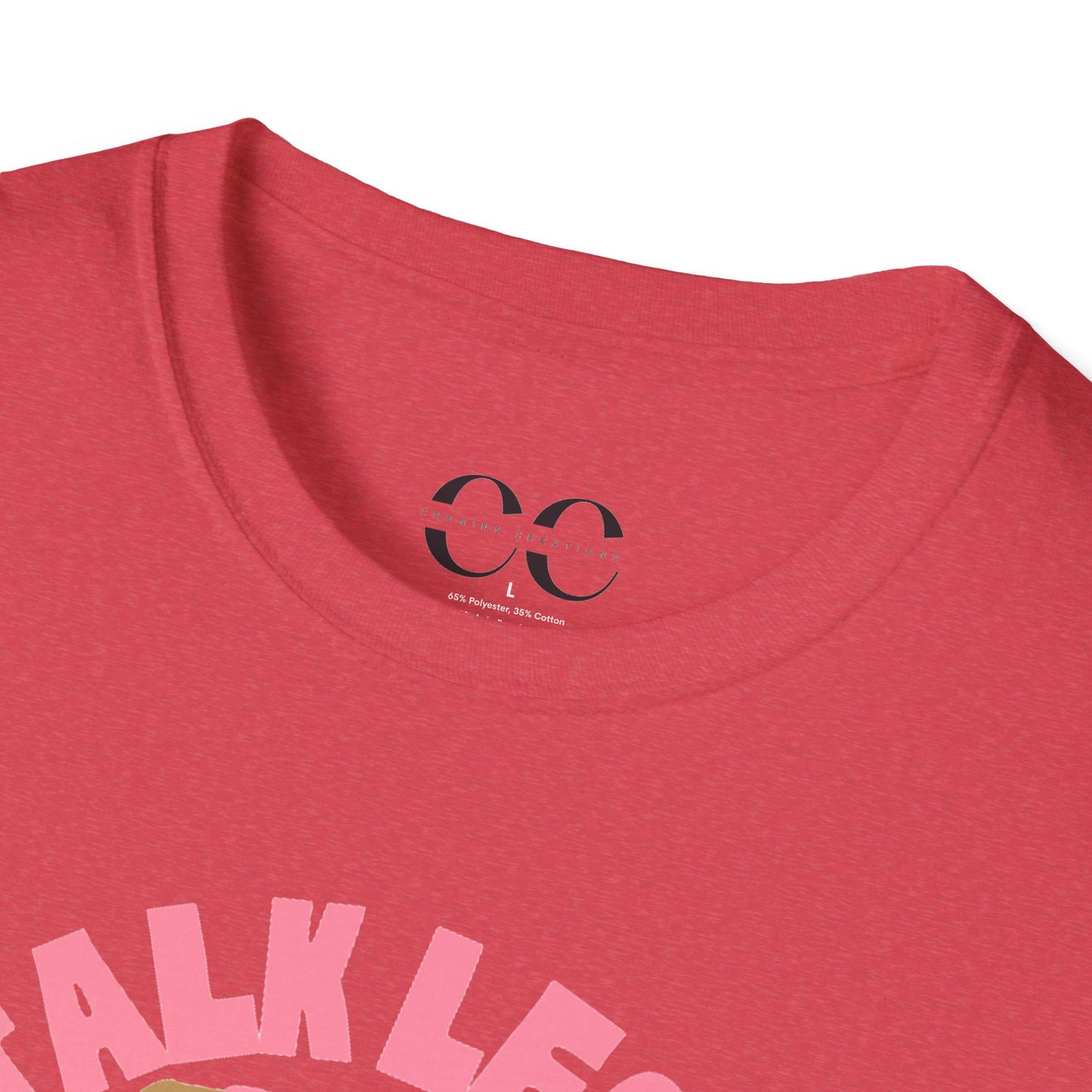 Womens Tshirt- Talk Less Travel More- Pink