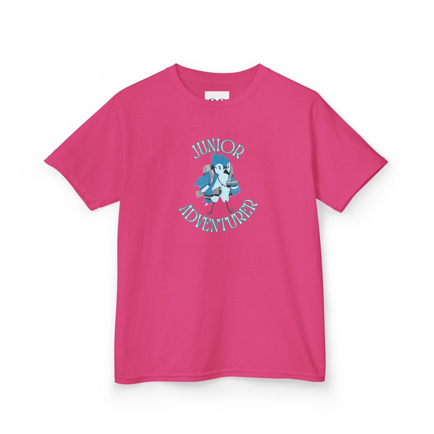 Kids Tee- Junior Adventurer- Blue