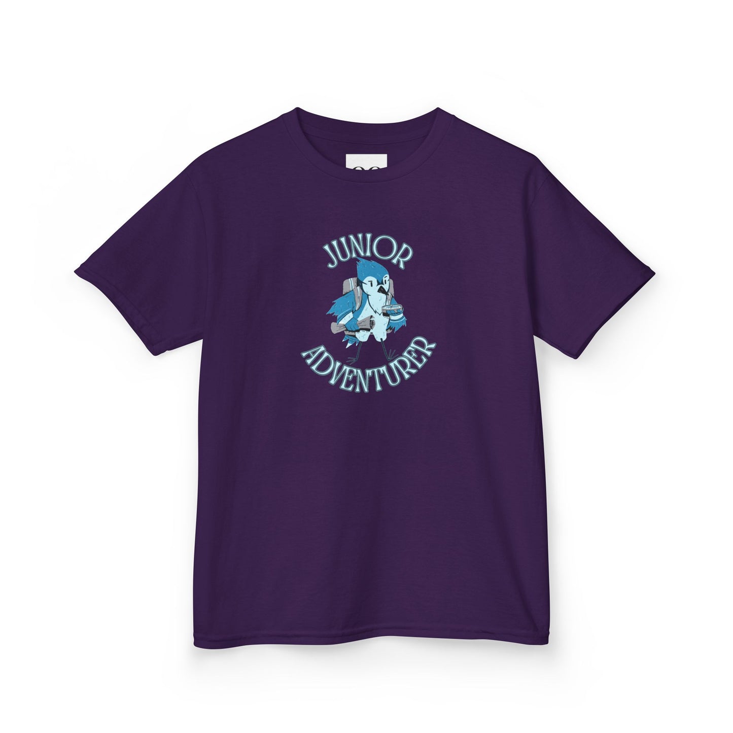 Kids Tee- Junior Adventurer- Blue