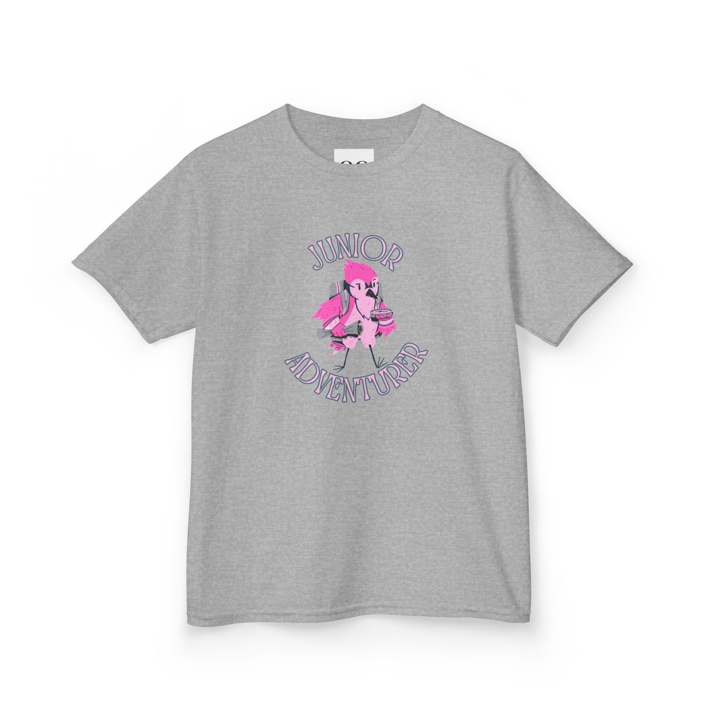Kids Tee- Junior Adventurer- Pink