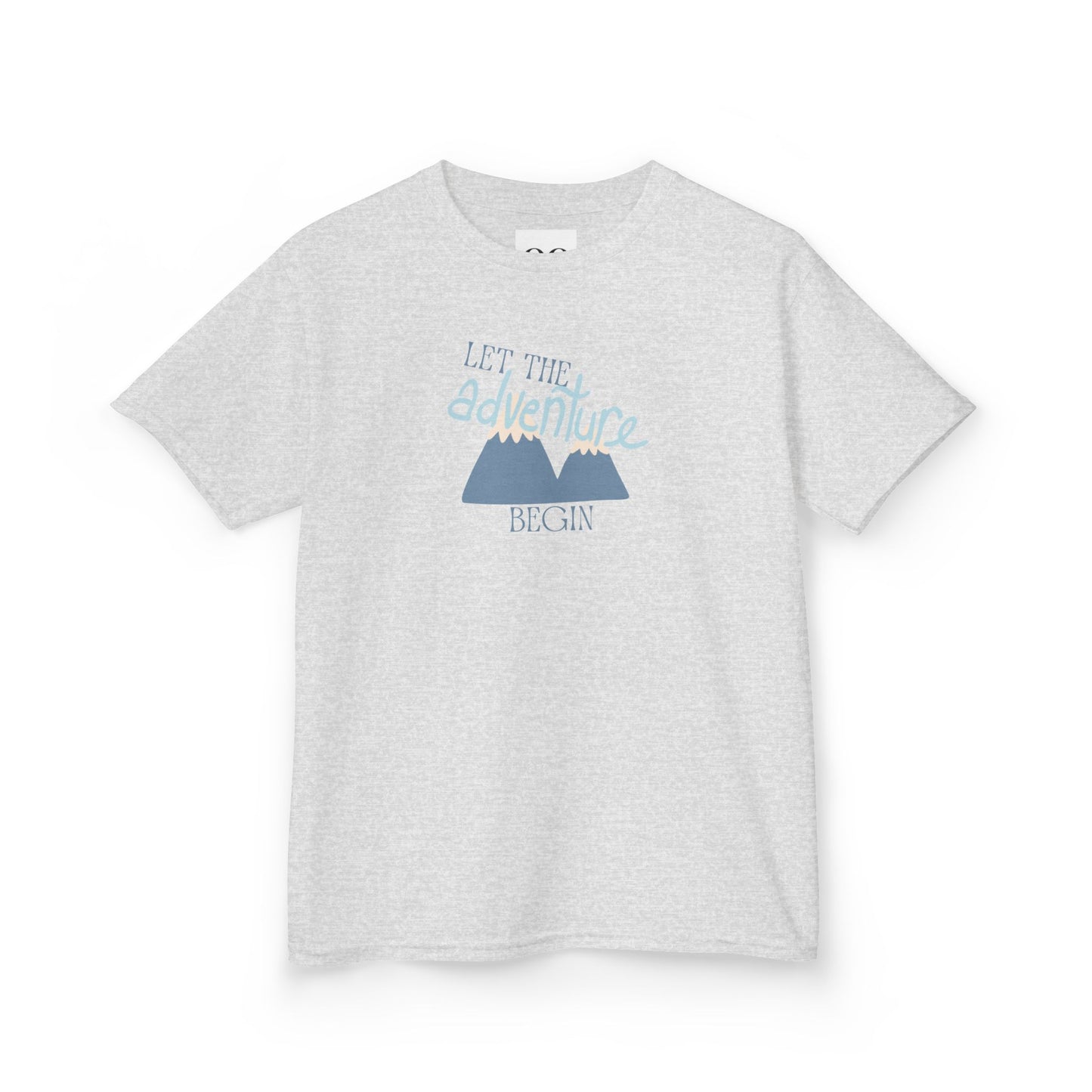 Kids Tee - Let the Adventure Begin- Blue