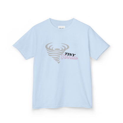 Tiny Tornado Kids Tee, Fun Cotton T-Shirt for Storm Lovers, Ideal for Birthdays, Everyday Wear, Cute Gift, Customize