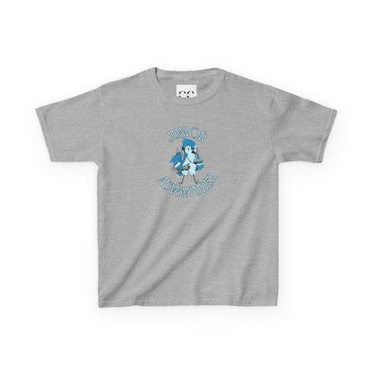 Kids Tee- Junior Adventurer- Blue