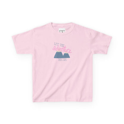 Kids Tee Let the Adventure Begin - T-Shirt for Young Explorers