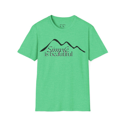 Women's Softstyle Tshirt- Simple is Beautiful