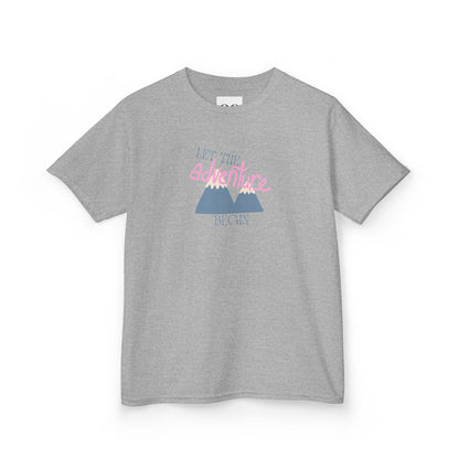 Kids Tee Let the Adventure Begin - T-Shirt for Young Explorers