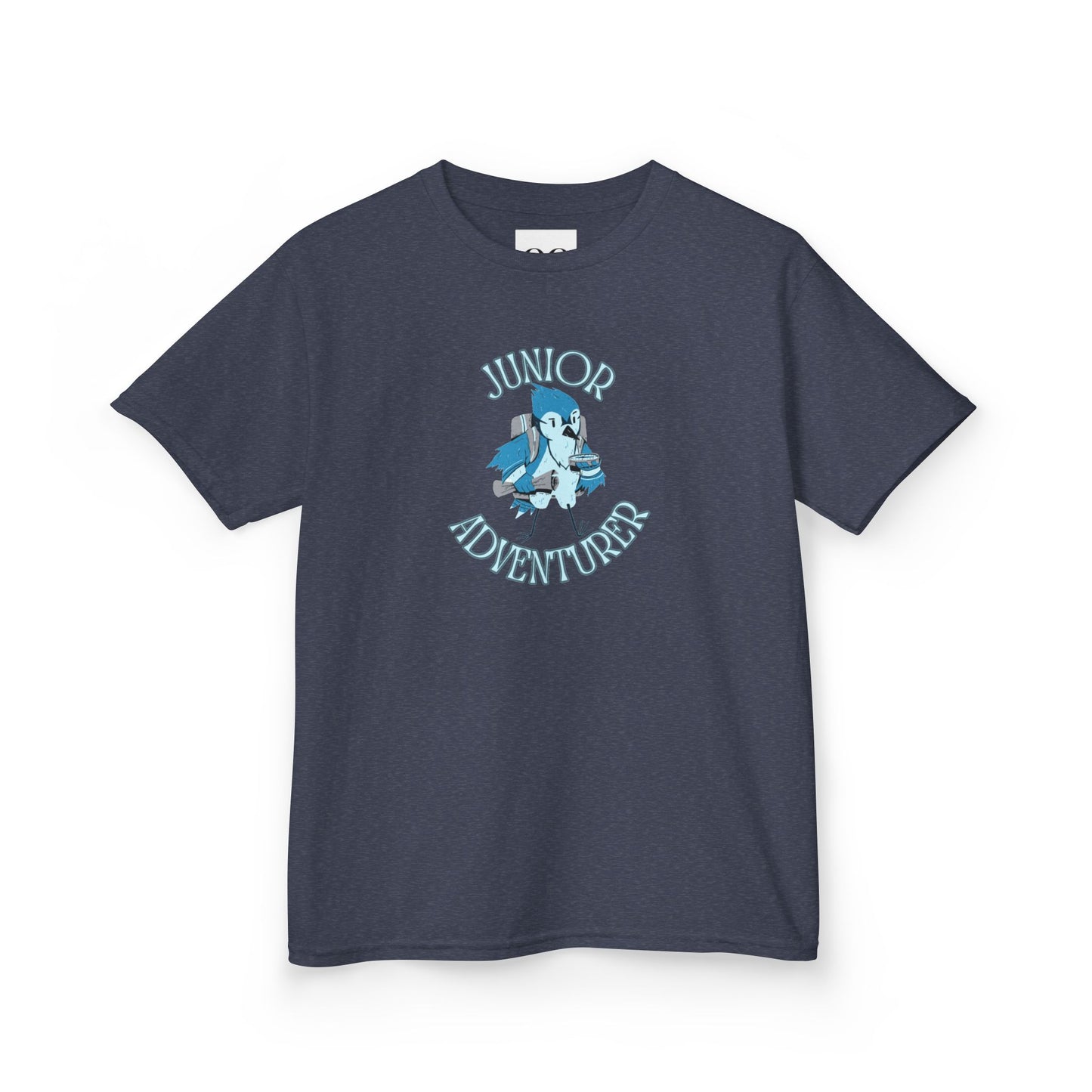 Kids Tee- Junior Adventurer- Blue