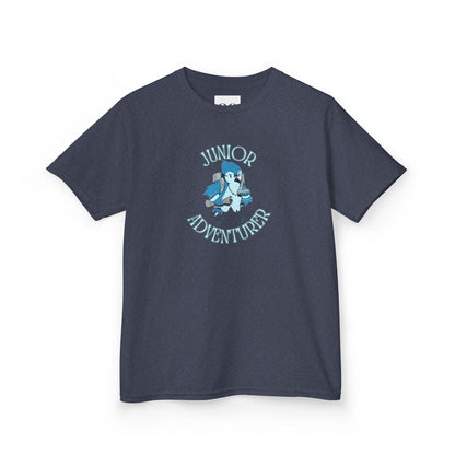 Kids Tee- Junior Adventurer- Blue