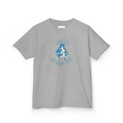 Kids Tee- Junior Adventurer- Blue