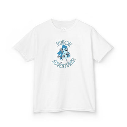 Kids Tee- Junior Adventurer- Blue