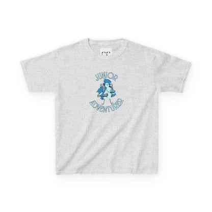 Kids Tee- Junior Adventurer- Blue