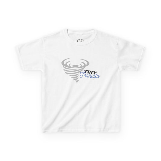 Tiny Tornado Kids Tee, Fun Cotton T-Shirt for Storm Lovers, Ideal for Birthdays, Everyday Wear, Cute Gift, Customize