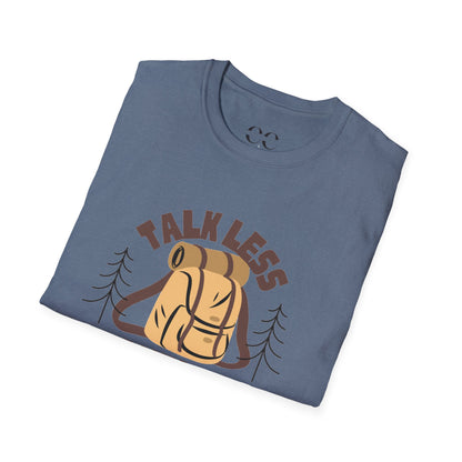 Talk Less Travel More- Brown