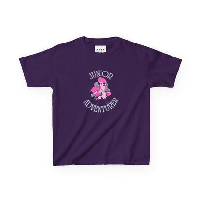 Kids Tee- Junior Adventurer- Pink