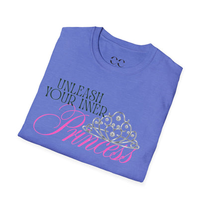 Womens Softstyle Tshirt- Unleash your inner Princess