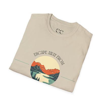 Escape Away Softstyle T-Shirt