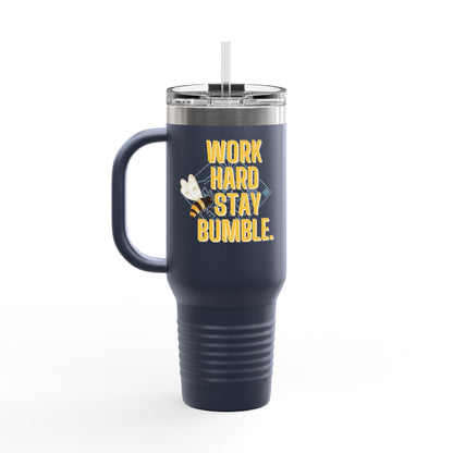Travel Mug Adventure Companion: Insulated Travel Mug for Hiking, Camping, Picnics, Everyday Use, Personalized Gift