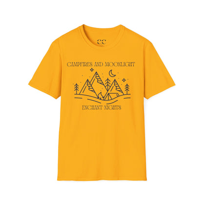 Campfires & Moonlight Unisex T-Shirt