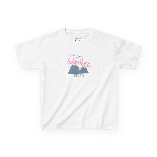 Kids Tee Let the Adventure Begin - T-Shirt for Young Explorers
