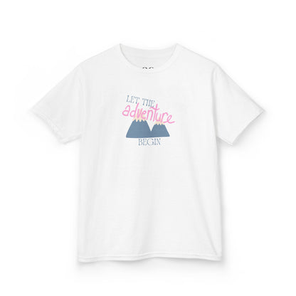 Kids Tee Let the Adventure Begin - T-Shirt for Young Explorers