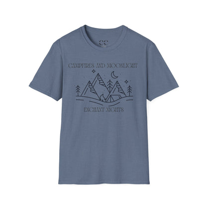 Campfires & Moonlight Unisex T-Shirt