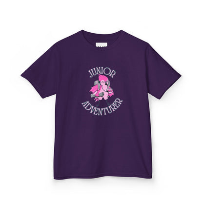 Kids Tee- Junior Adventurer- Pink