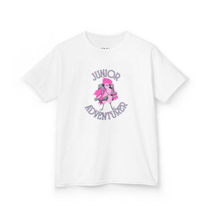 Kids Tee- Junior Adventurer- Pink