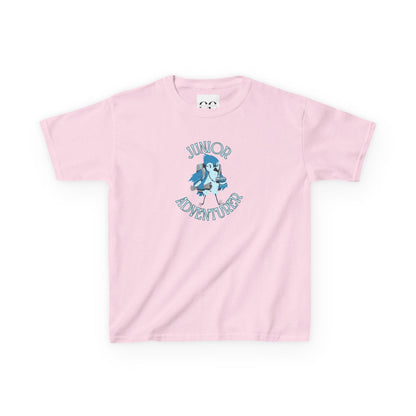 Kids Tee- Junior Adventurer- Blue