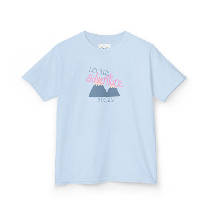 Kids Tee Let the Adventure Begin - T-Shirt for Young Explorers
