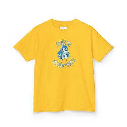 Kids Tee- Junior Adventurer- Blue