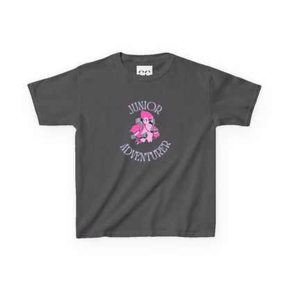 Kids Tee- Junior Adventurer- Pink